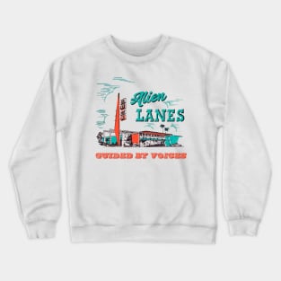 Alien Lanes ∆ Retro Style Original Design Crewneck Sweatshirt